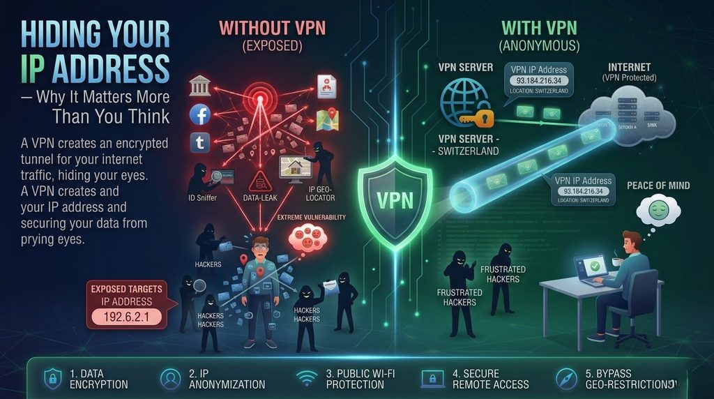 How does a VPN protect your privacy